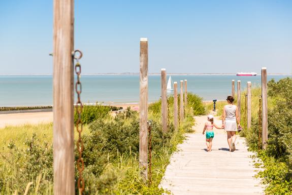 Weg zum Strand | Beach Resort Nieuwvliet-Bad
